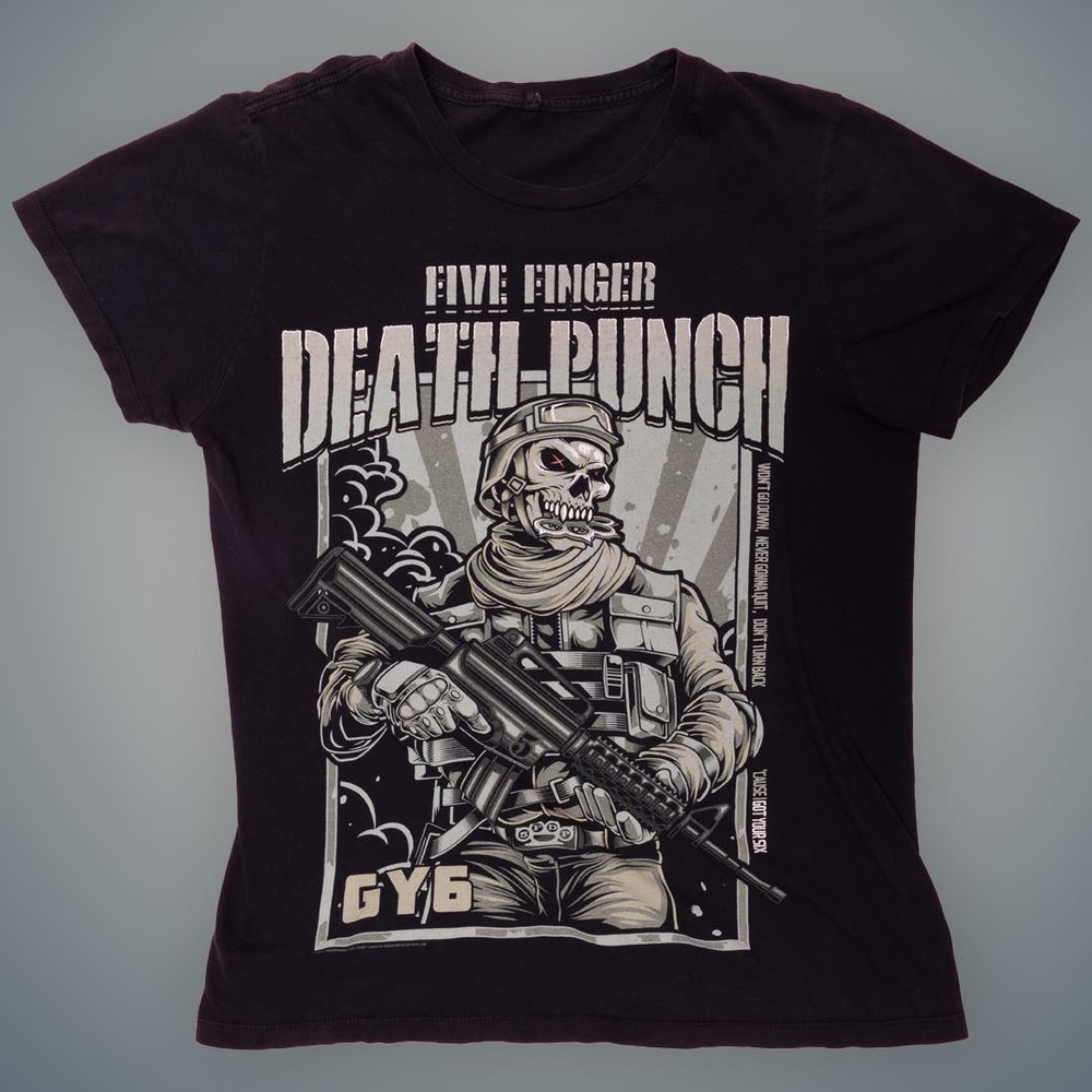 Five Finger Death Punch Graphic Black Medium T-Shirt